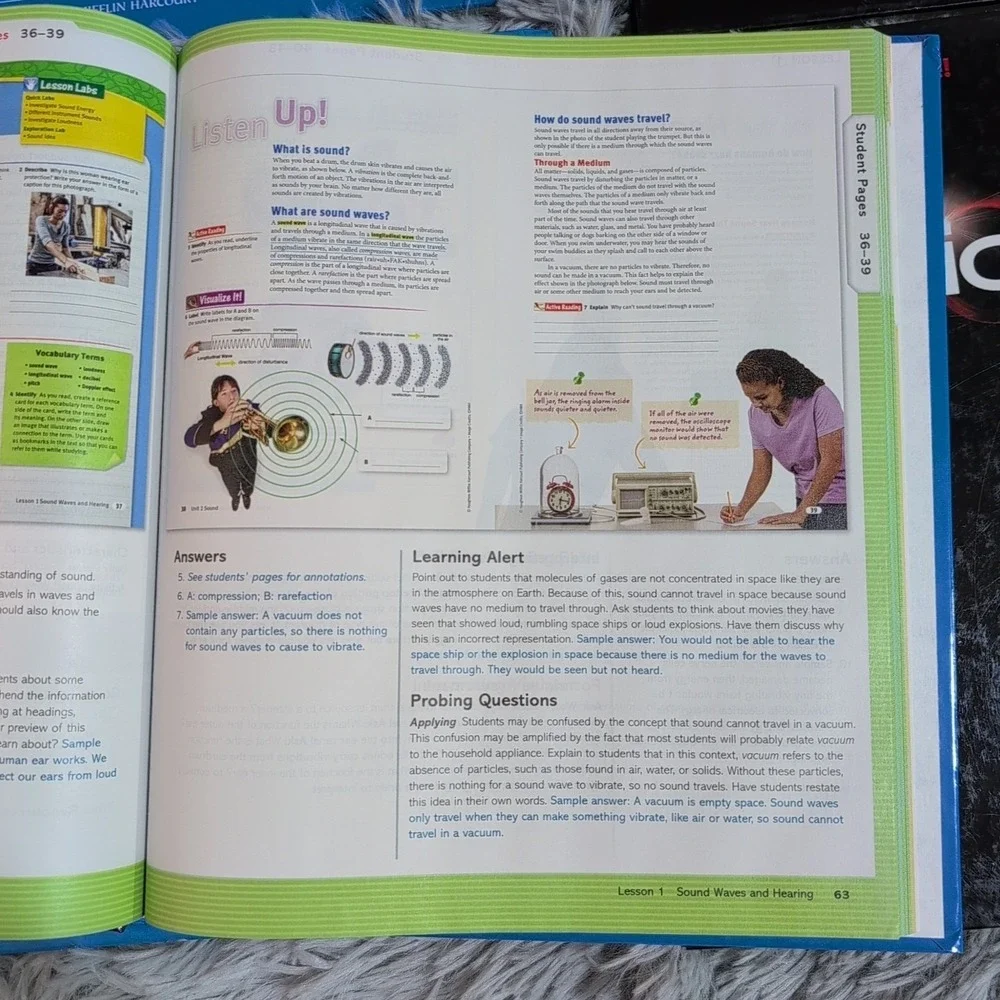 Lot‎ Of 6 Science Fusion Teacher Edition Houghton Mifflin Hardcover Homeschool